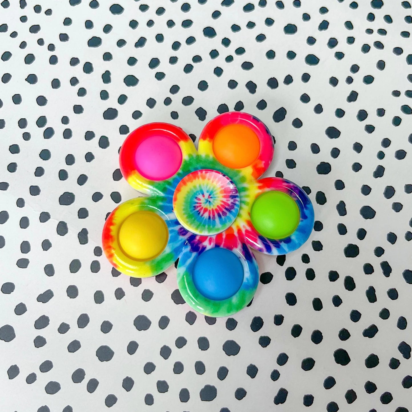 Tie Dye Sensory Spinner